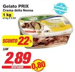 Prix Quality Gelato PRIX Crema della Nonna offerta