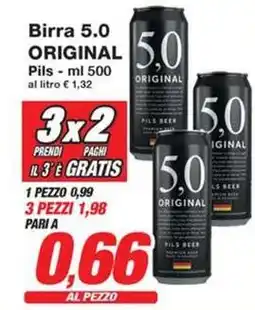 Prix Quality Birra 5.0 ORIGINAL Pils offerta