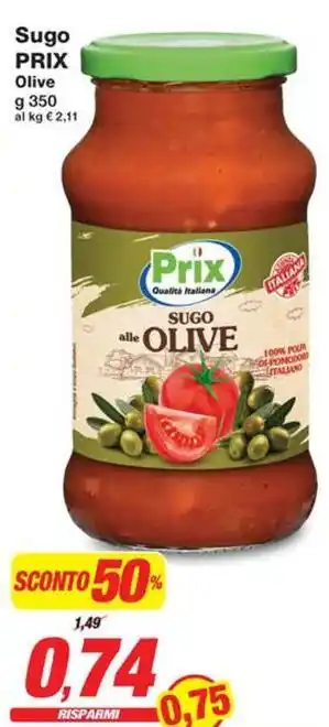 Prix Quality Sugo PRIX Olive offerta