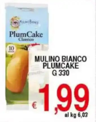 Iper Triscount Mulino bianco plumcake offerta
