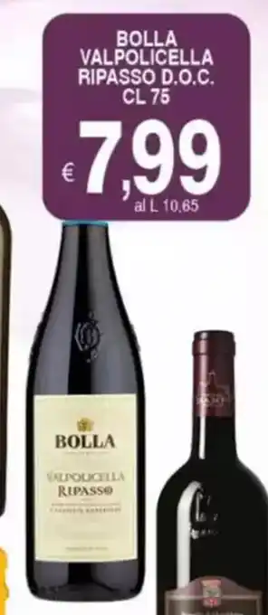 Iper Triscount Bolla valpolicella ripasso D.O.C. offerta
