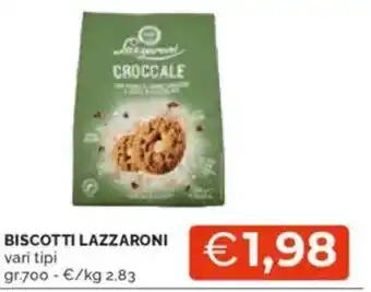 Mercatò Biscotti LAZZARONI offerta