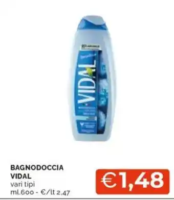 Mercatò Bagnodoccia VIDAL offerta