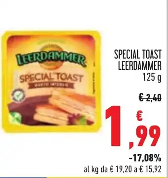 Conad Special toast LEERDAMMER offerta