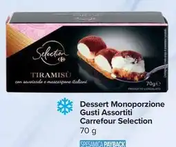 Dessert Monoporzione Gusti Assortiti Carrefour Selection