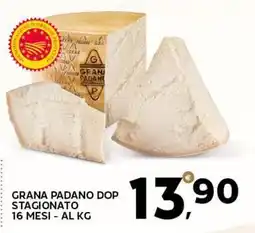 Extra Supermercati Grana padano dop stagionato 16 mesi offerta