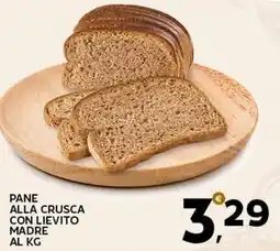 Extra Supermercati Pane alla crusca con lievito madre offerta