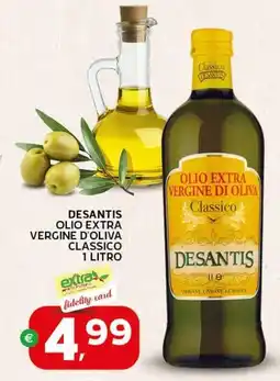 Extra Supermercati Desantis olio extra vergine d'oliva classico offerta