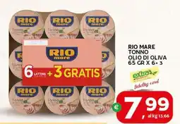 Extra Supermercati Rio mare tonno olio di oliva offerta