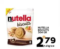 Extra Supermercati Nutella biscuits offerta