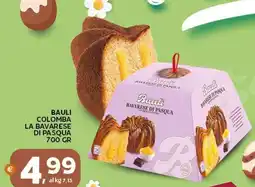 Extra Supermercati Bauli colomba la bavarese di pasqua offerta