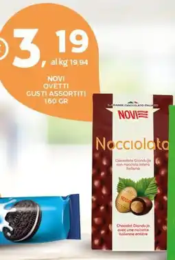 Extra Supermercati Novi ovetti gusti assortiti offerta
