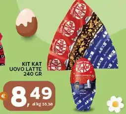 Extra Supermercati Kit kat uovo latte offerta