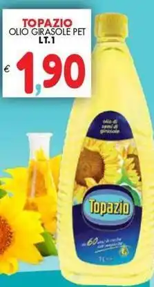 Al Discount Topazio olio girasole pet offerta