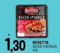 Al Discount Beretta bacon x burger offerta