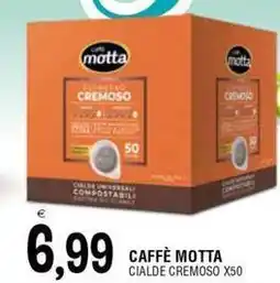 Al Discount Caffè motta cialde cremoso x50 offerta