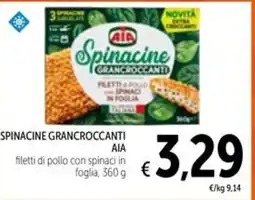Spazio Conad Spinacine grancroccanti AIA offerta