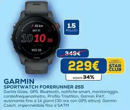 GARMIN Sportwatch forerunner 255