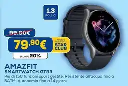 Euronics AMAZFIT Smartwatch GTR3 offerta