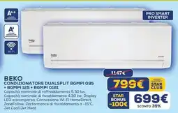 Euronics BEKO Condizionatore dualsplit bgmpi 095 + bgmpi 125+ bgmpi 0181 offerta