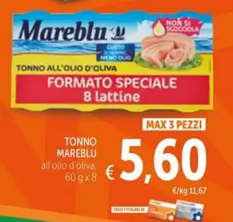 Spazio Conad Tonno MAREBLU offerta
