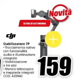 MediaWorld dji Stabilizzatore 7P offerta