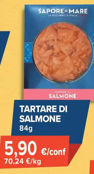 Sapore di Mare Tartare di salmone offerta