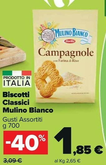Carrefour Market Biscotti mulino bianco offerta