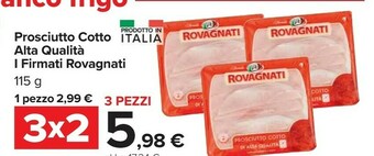 Carrefour Market Prosciutto cotto offerta