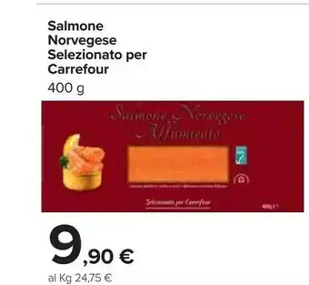 Carrefour Market Selezionato per carrefour salmone norvegese 400 g offerta