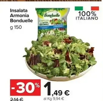 Carrefour Market Insalata armonia 150 g(ml) offerta