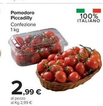 Carrefour Market Pomodoro piccadilly offerta