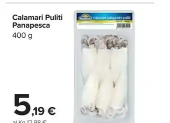 Calamari puliti