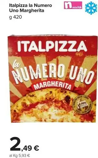 Carrefour Market La numero uno margherita offerta