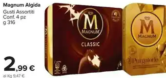 Carrefour Market Magnum classic 316 g(ml) offerta