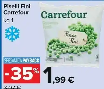 Carrefour Market Carrefour - piselli fini surgelati bio 450 g(ml) offerta