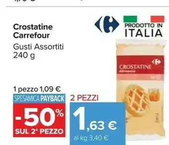 Carrefour Market Carrefour crostatine 240 offerta