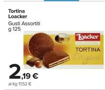 Carrefour Market Tortina white 125 g(ml) offerta