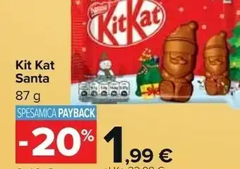 Carrefour Market Kit kat santa offerta