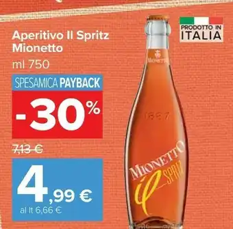 Carrefour Market Aperitivo il spritz offerta