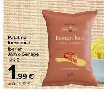 Carrefour Market Patatine inessence iberian jam offerta