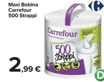 Carrefour Market Carrefour - maxi bobina 500 strappi offerta