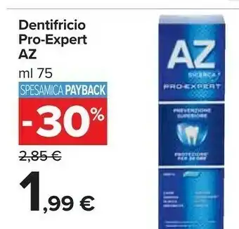 Carrefour Market Dentifricio pro-expert offerta