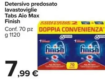 Carrefour Market Detersivo predosato lavastoviglie tabs aio max offerta