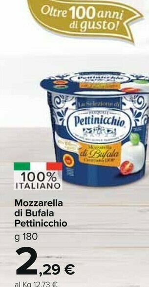 Carrefour Market Mozzarella di bufala offerta
