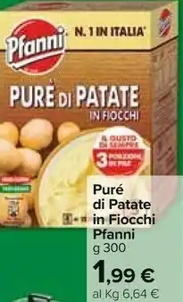 Carrefour Market Pure di patate in fiocchi 300 g offerta