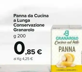 Carrefour Market Panna da cucina a lunga conservazione offerta