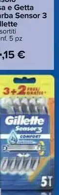 Carrefour Market Rasoio usa e getta sensor 3 offerta