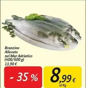 Carrefour Market Branzino allevato nel mar adriatico offerta