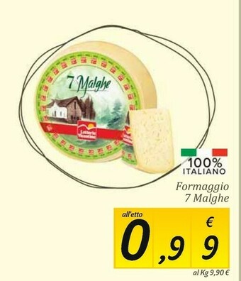 Carrefour Market Formaggio 7 malghe offerta
